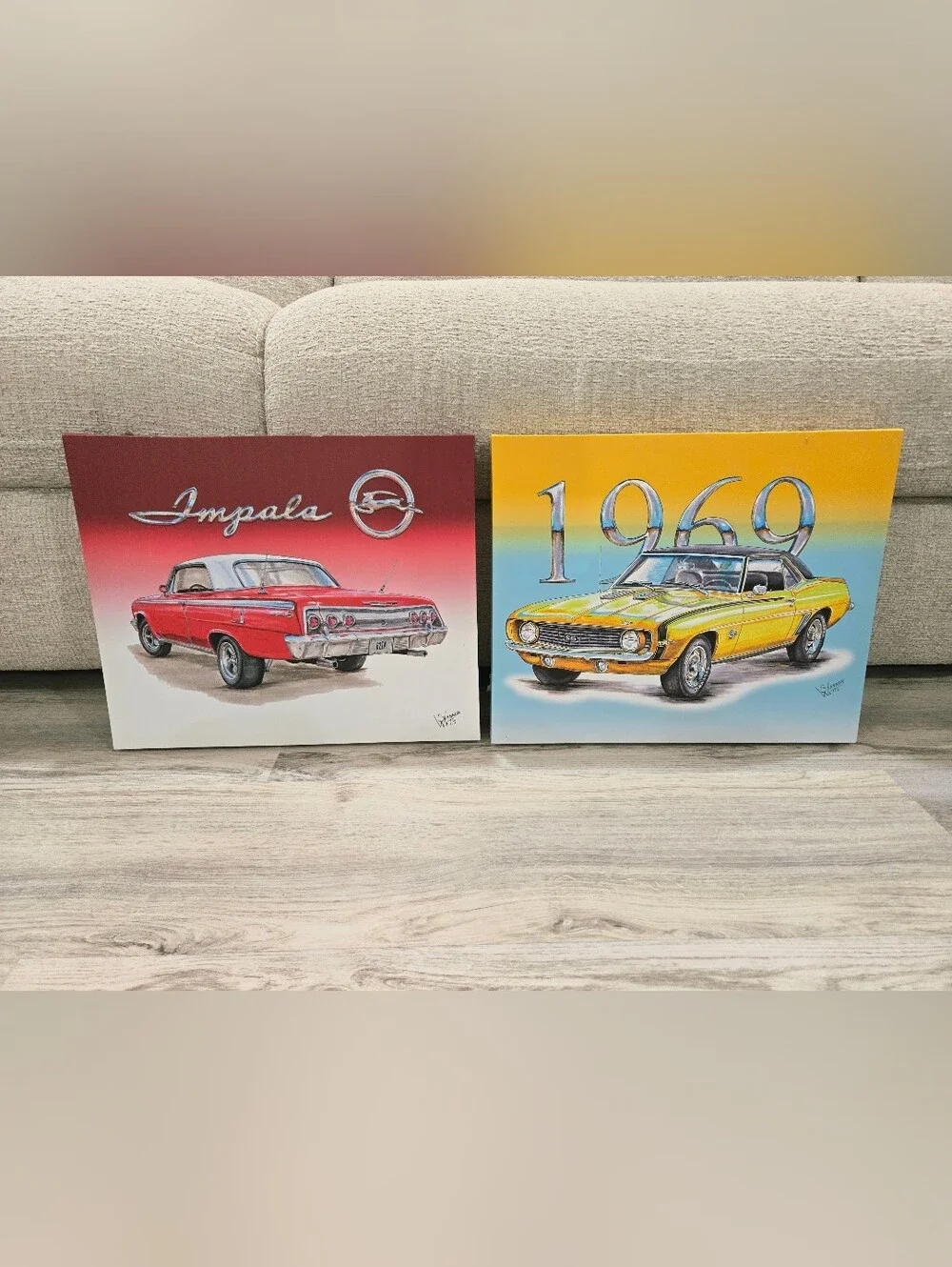 Cars Picture Frames Kids Room